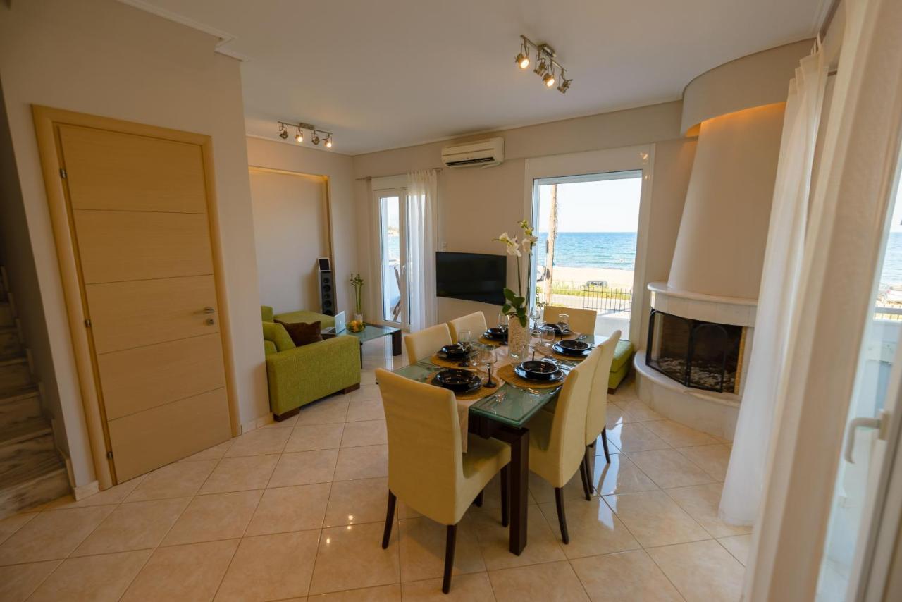 Lemoni Luxury Residence In Front Of The Sea Kechries ภายนอก รูปภาพ