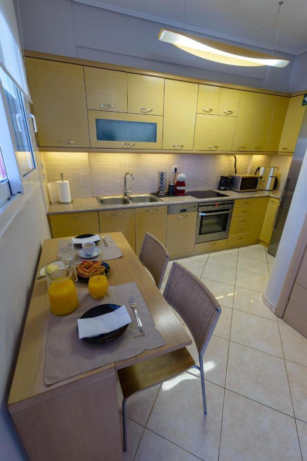 Lemoni Luxury Residence In Front Of The Sea Kechries ภายนอก รูปภาพ