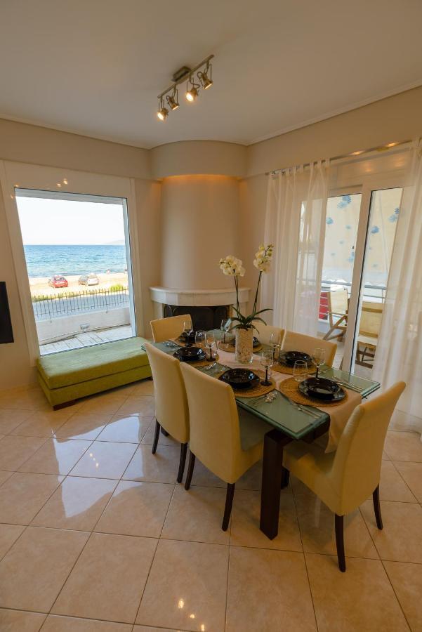 Lemoni Luxury Residence In Front Of The Sea Kechries ภายนอก รูปภาพ