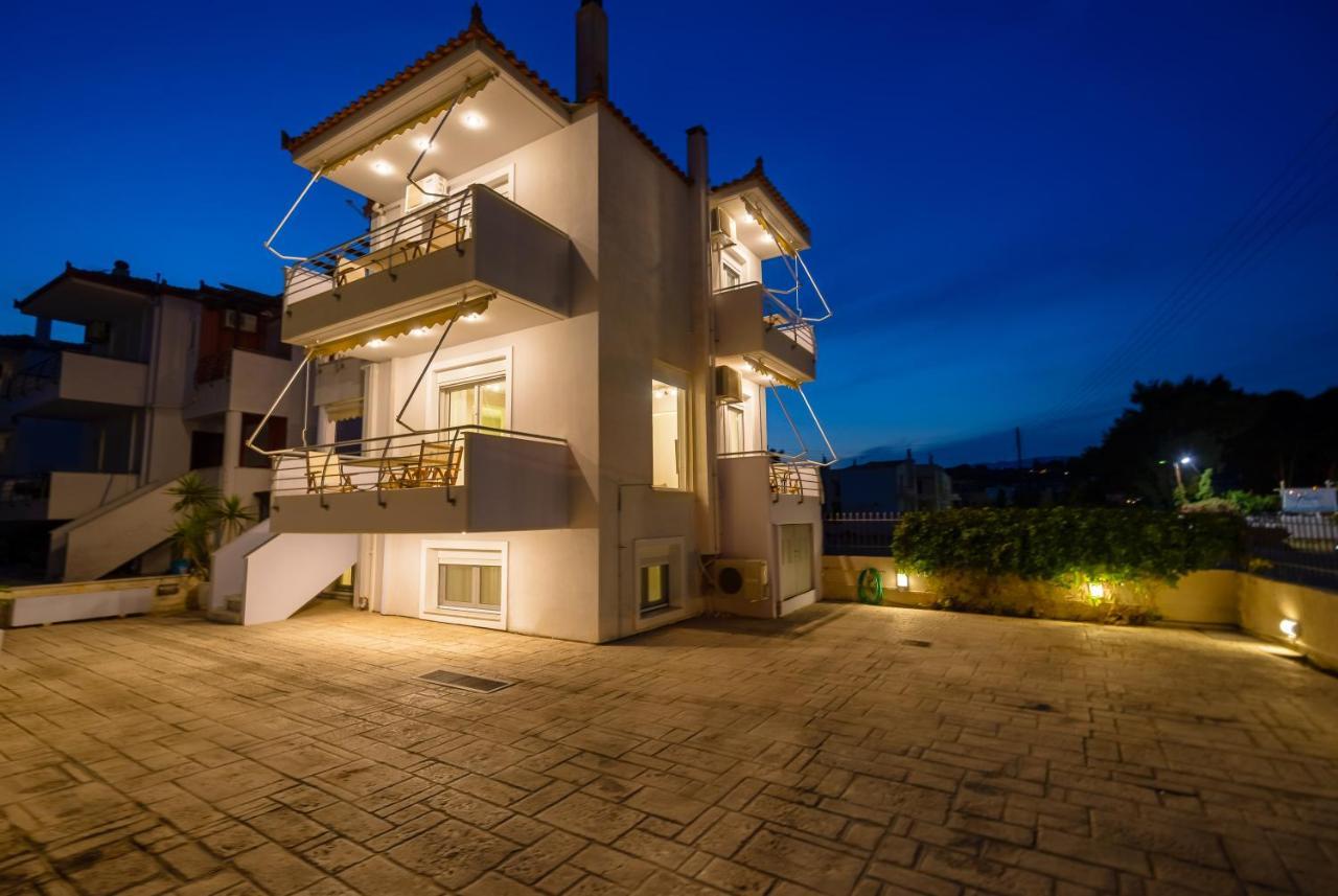 Lemoni Luxury Residence In Front Of The Sea Kechries ภายนอก รูปภาพ